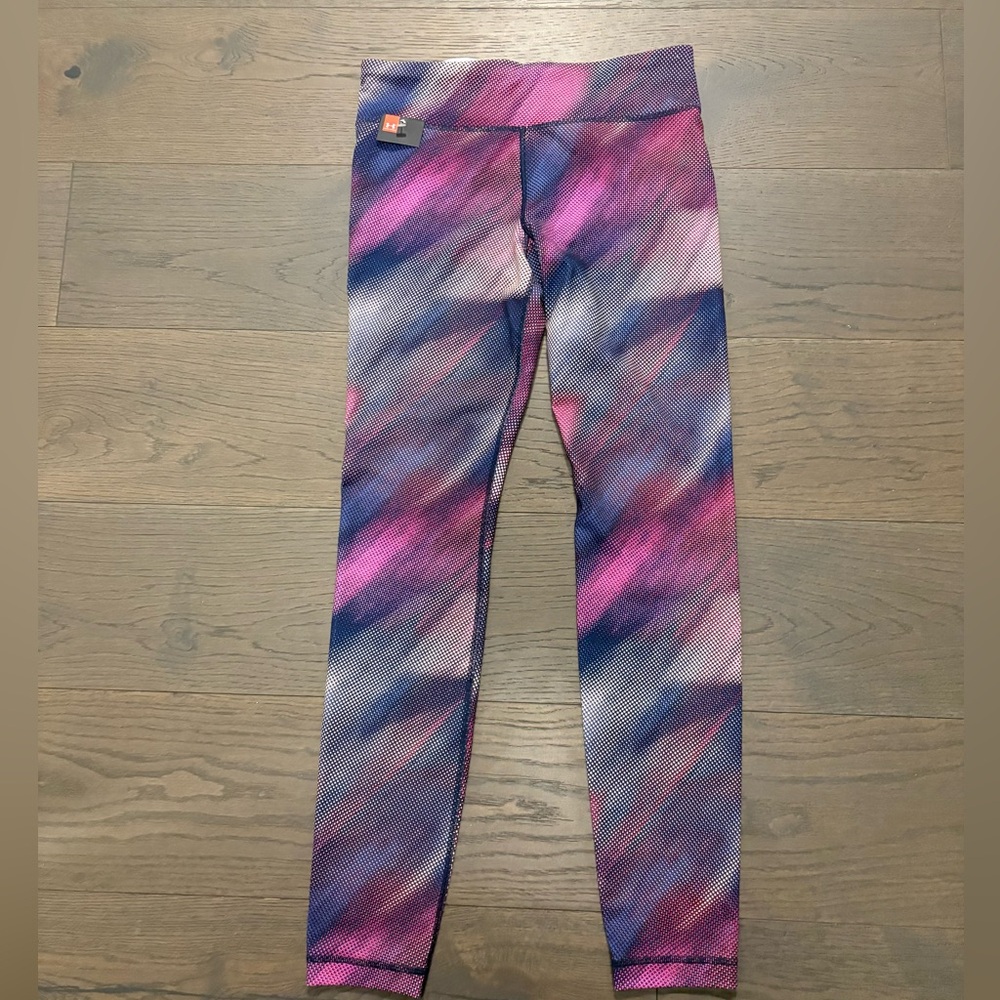 Under armour rainbow leggings sz 8 new with tags ret $115